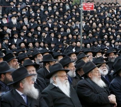 Chabad-Lubavitch rabbis in New York. (Creative Commons)